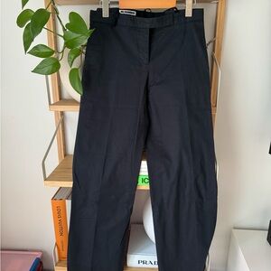vintage Jil sander low waist strait pants